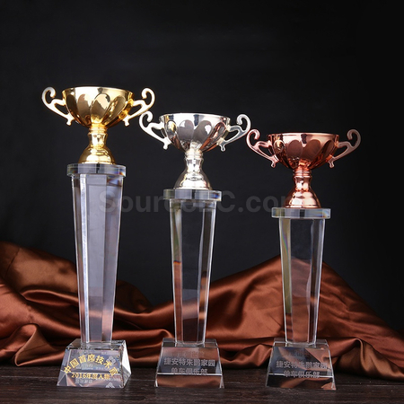 Customization Crystal Trophy Cup Promotional Products