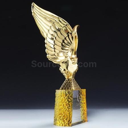 Customization Cooperation And Win-Win Metal Crystal Trophy Promotional Products