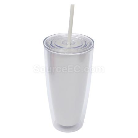 Customization Double-layer Straw Cup Promotional Products