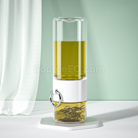 Customization Portable Glass Mug with Infuser Promotional Products