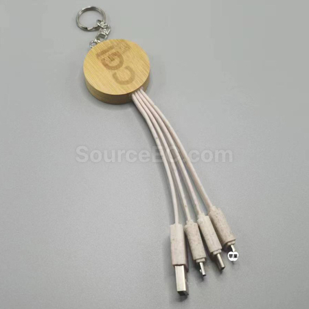 Customization Multifunctional Three-In-One Charging Cable Promotional Products