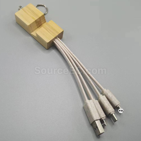 Customization Multifunctional Three-In-One Charging Cable Promotional Products