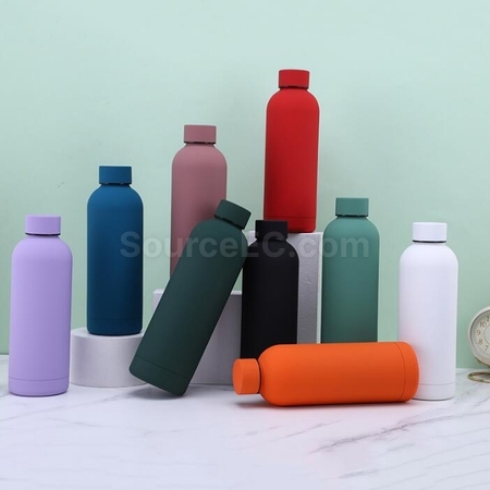 Customization Morandi Color Small Mouth Insulation Bottle Promotional Products