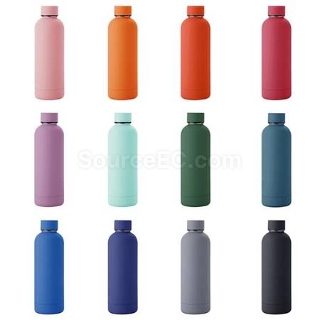 Customization Morandi Color Small Mouth Insulation Bottle Promotional Products