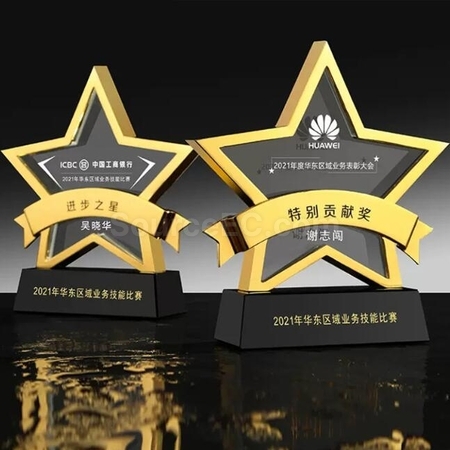 Customization Pentagram Crystal Promotional Products