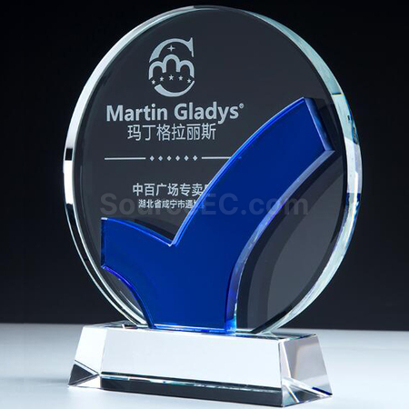 Customization Crystal Trophy Promotional Products