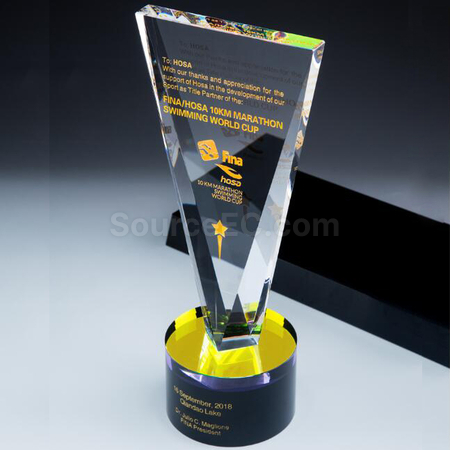Customization Crystal Trophy Promotional Products
