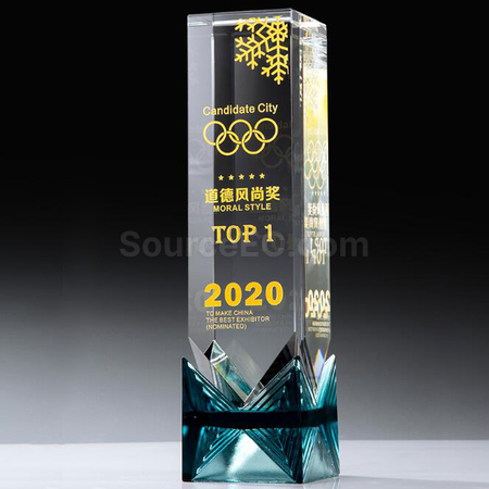 Customization Crystal Trophy Promotional Products