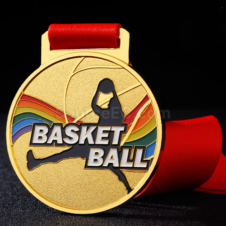 Customization Basketball Metal Medal Promotional Products