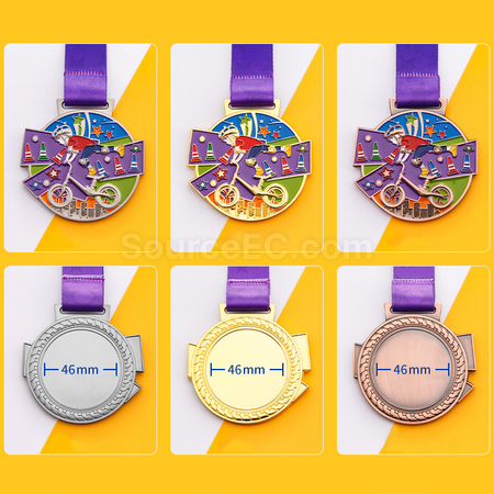 Customization Balance Car Metal Medal Promotional Products