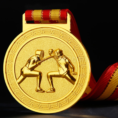 Customization Fencing Metal Medal Promotional Products