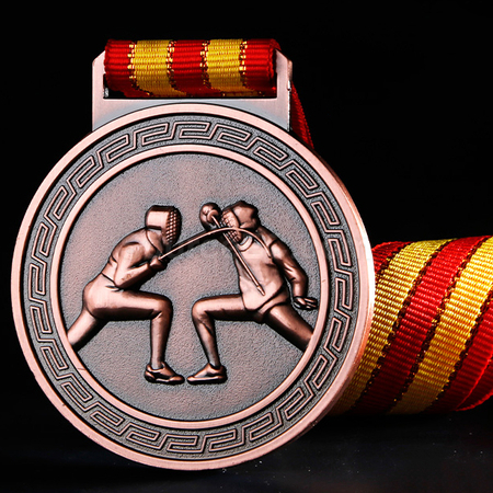 Customization Fencing Metal Medal Promotional Products