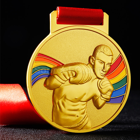 Customization Boxing Metal Medal Promotional Products