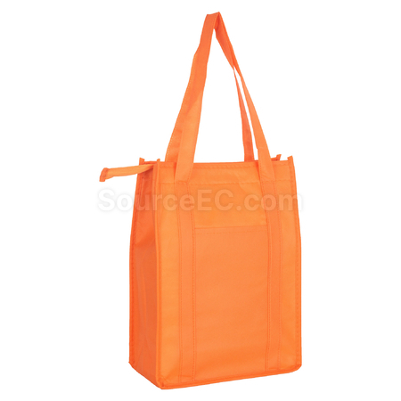 Customization Non Woven Cooler Bag with Top Zip Closure Promotional Products