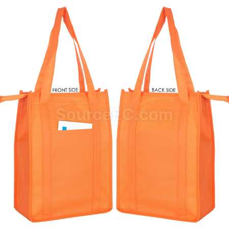 Customization Non Woven Cooler Bag with Top Zip Closure Promotional Products