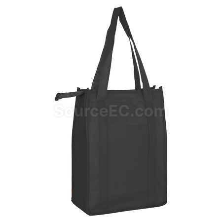 Customization Non Woven Cooler Bag with Top Zip Closure Promotional Products