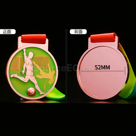Customization Football Metal Medal Promotional Products
