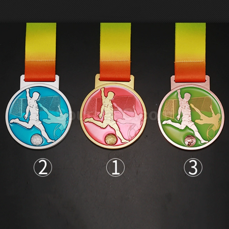 Customization Football Metal Medal Promotional Products
