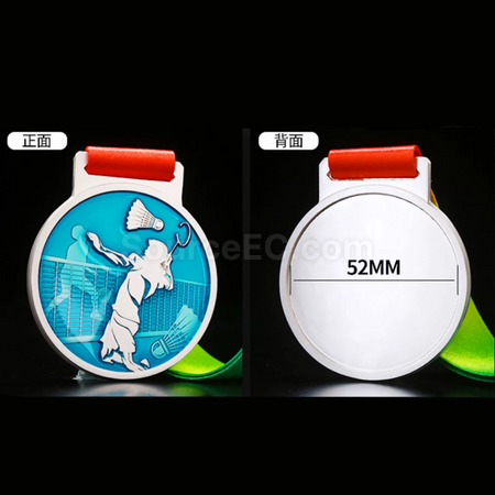 Customization Badminton Metal Medal Promotional Products