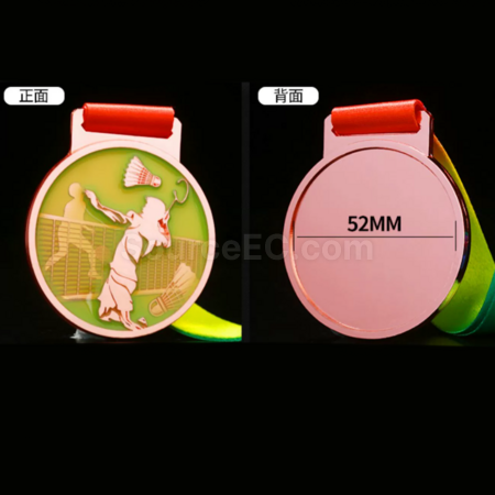 Customization Badminton Metal Medal Promotional Products