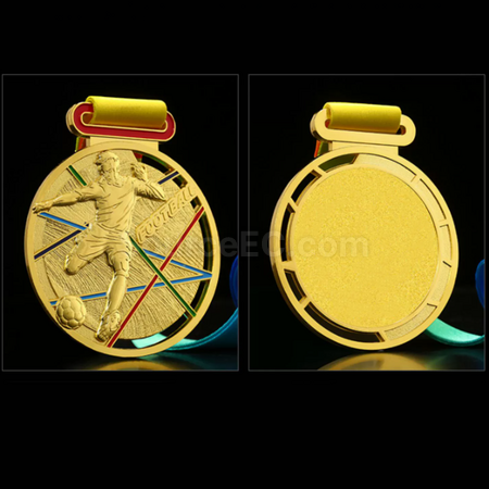 Customization Football Metal Medal Promotional Products