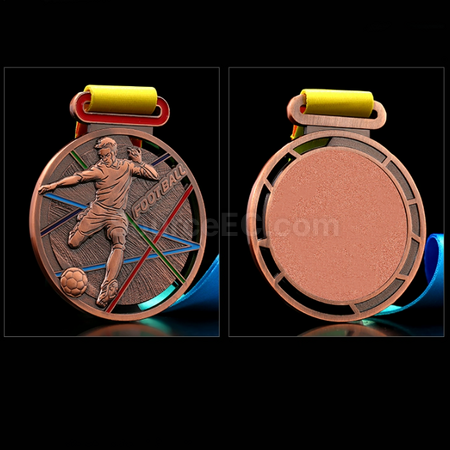 Customization Football Metal Medal Promotional Products
