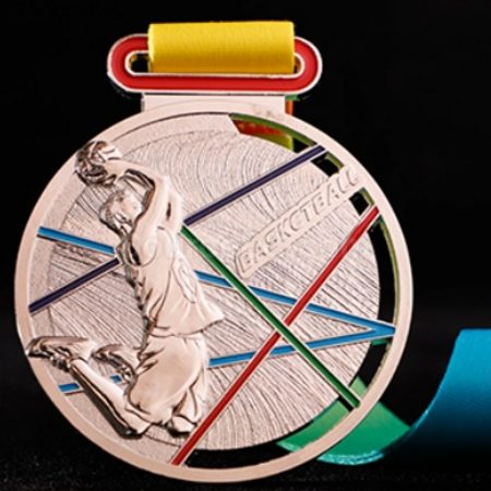 Customization Basketball Metal Medal Promotional Products