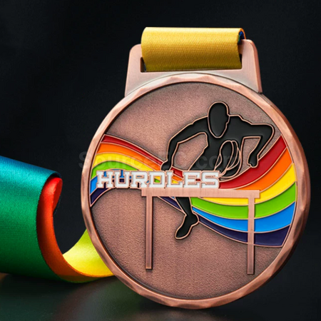 Customization Hurdles Metal Medal Promotional Products