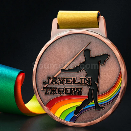 Customization Javelin Metal Medal Promotional Products