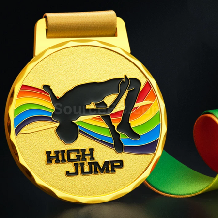 Customization High Jump Metal Medal Promotional Products
