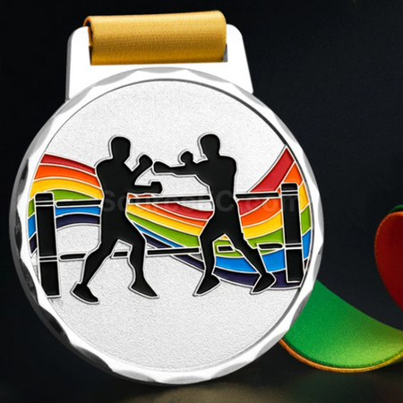 Customization Boxing Metal Medal Promotional Products