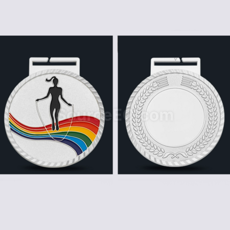 Customization Rope Skipping Metal Medal Promotional Products