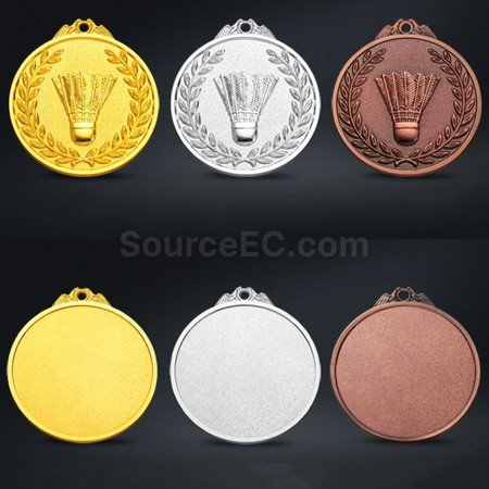 Customization Badminton Metal Medal Promotional Products