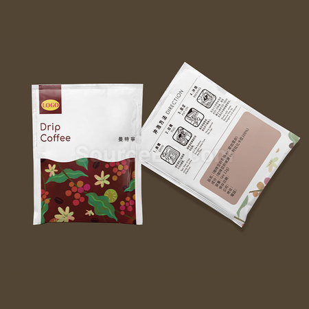 Customization Customized Drip Coffee - Brown Promotional Products