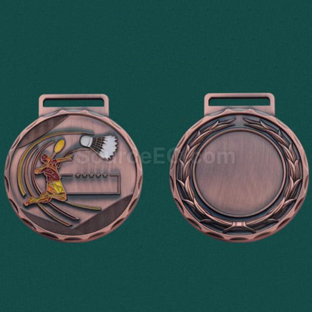 Customization Badminton Metal Medal Promotional Products