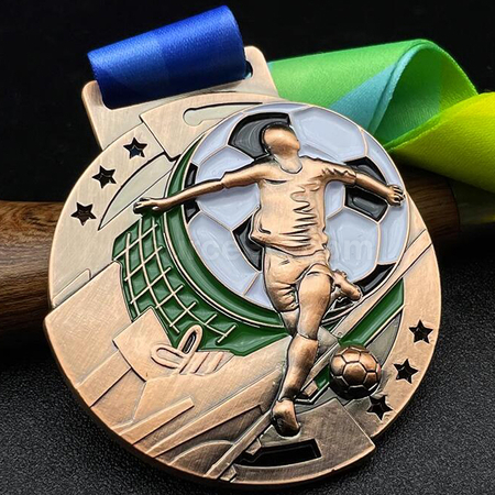 Customization Football Metal Medal Promotional Products