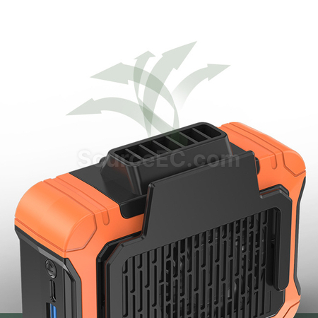 Customization Solar Energy Portable Waist Fan Promotional Products