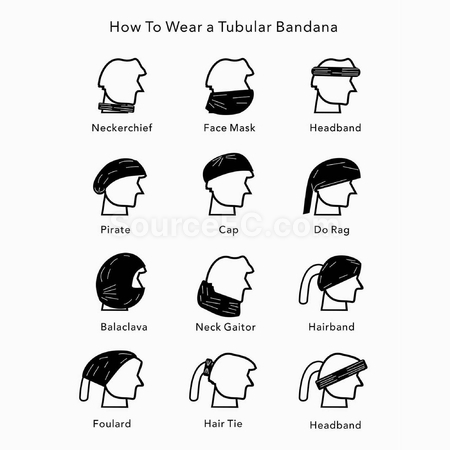 Customization Coolmax Bandana Promotional Products