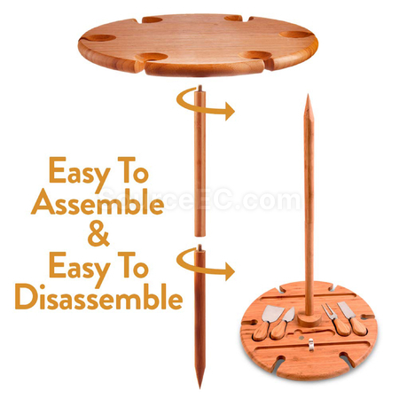 Customization Bamzuki Outdoor Party Table Promotional Products