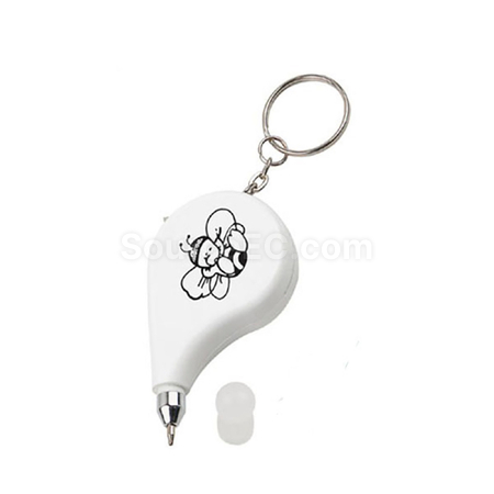 Customization Comma Shape Tape Measure With Ballpen Promotional Products