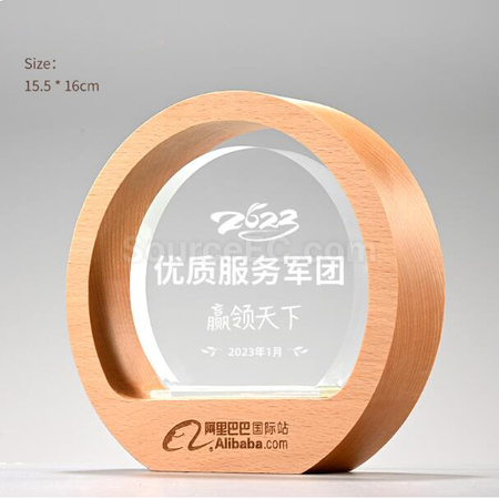 Customization Wood Crystal Promotional Products