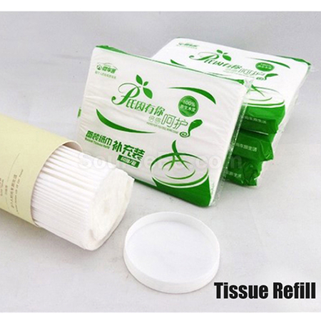 Customization Car Bucket Dry Tissue Promotional Products