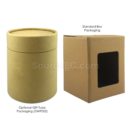 Customization Carlo Glass Coffee Cup - Silicone Band Promotional Products
