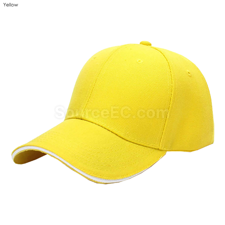 Customization Chicago 6 Panel Kid Cotton Sandwich Cap Promotional Products