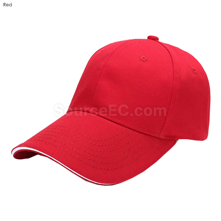 Customization Chicago 6 Panel Kid Cotton Sandwich Cap Promotional Products