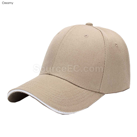 Customization Chicago 6 Panel Kid Cotton Sandwich Cap Promotional Products