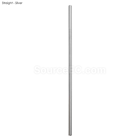 Customization Stainless Steel Straw 6MM x 215MM Promotional Products