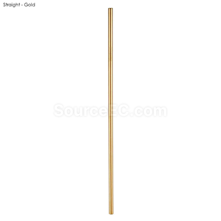 Customization Stainless Steel Straw 6MM x 266MM Promotional Products