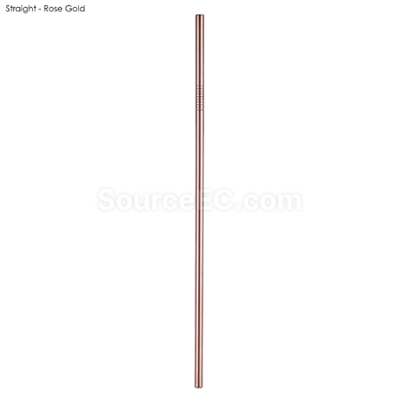 Customization Stainless Steel Straw 6MM x 266MM Promotional Products