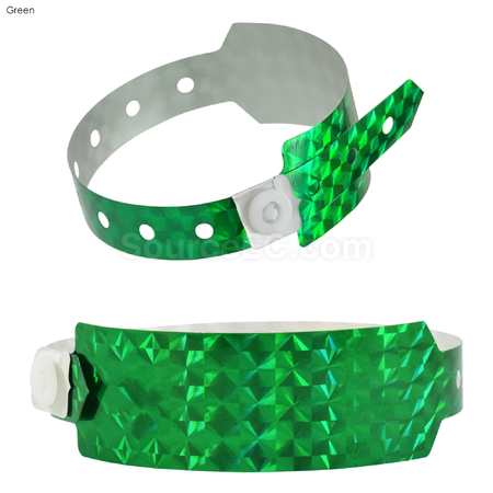 Customization Holographic Wrist Band 25mm Promotional Products